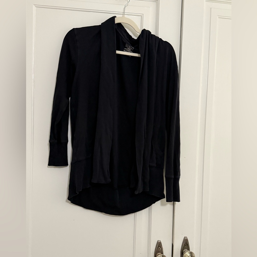 L.L. Bean Black Women's Cardigan